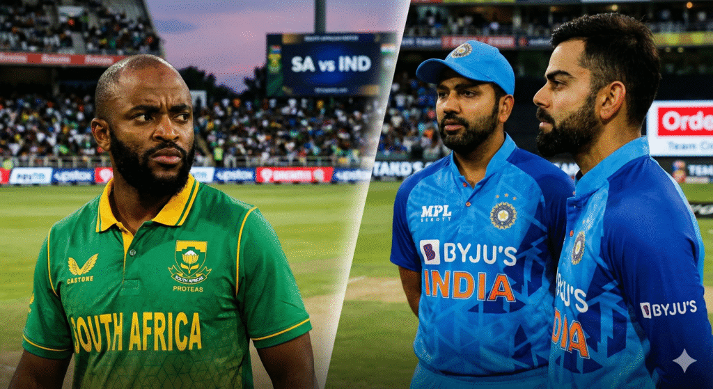 Proteas Reshuffle for ODI Challenge: Bavuma Returns to Lead South Africa Against Rohit-Kohli’s India