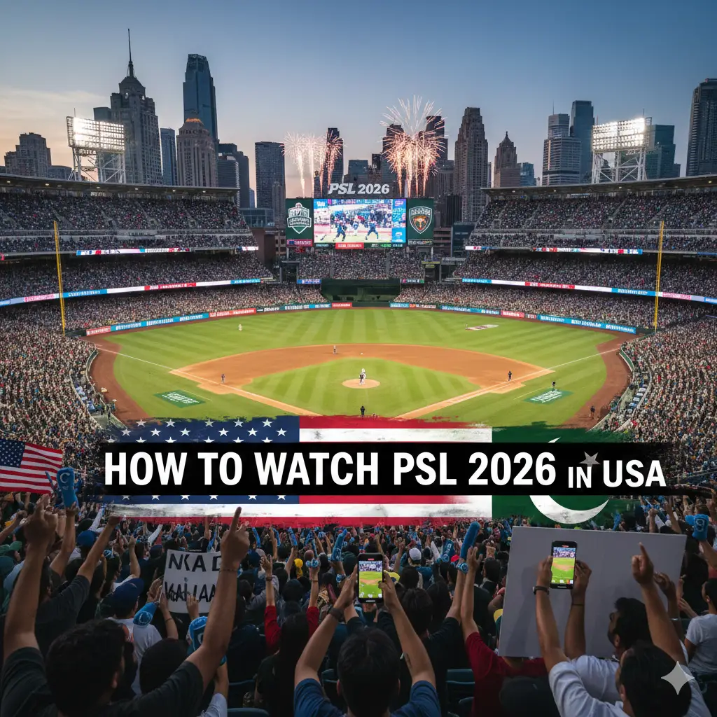 How to Watch PSL 2026 in USA