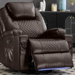 Power Swivel Rocker Recliner
