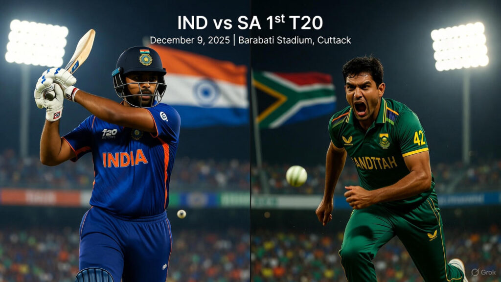 IND vs SA 1st T20