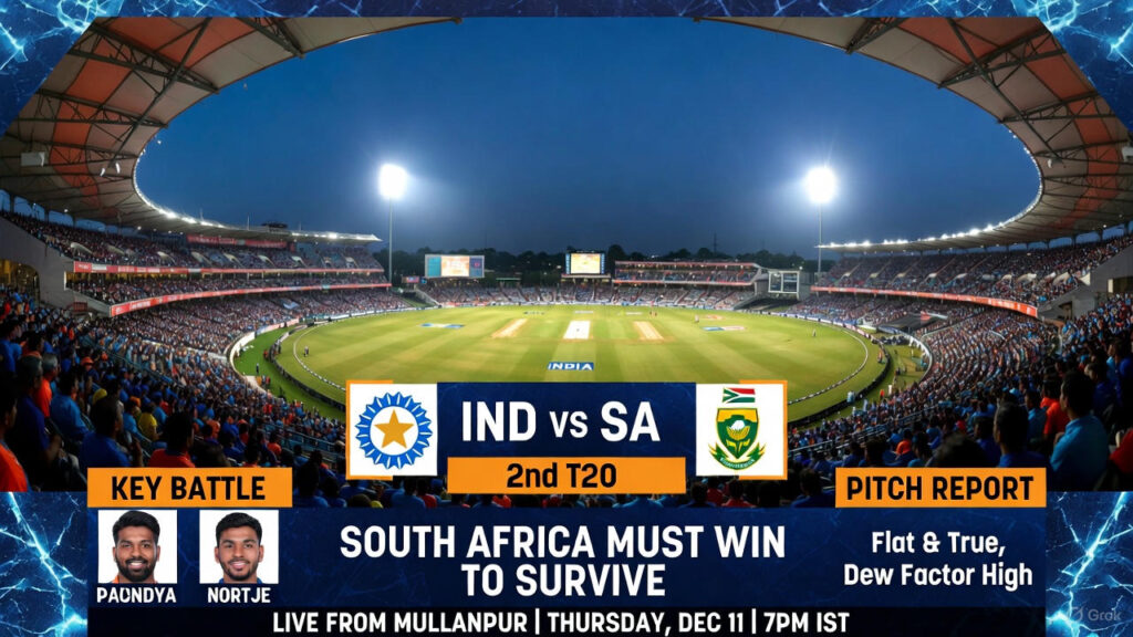 IND vs SA 2nd T20